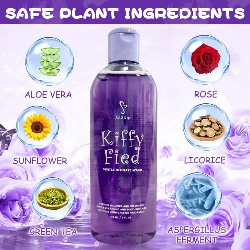 Kiffy Fied Feminine Wash Gentle Whitening Intimate Refreshing Odor Prevention Wash 150ml at 50% off! ₹599