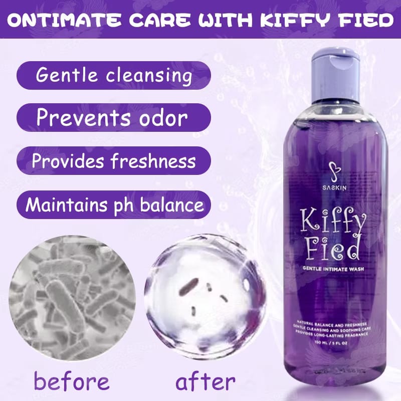 Kiffy Fied Feminine Wash Gentle Whitening Intimate Refreshing Odor Prevention Wash 150ml at 50% off! ₹599