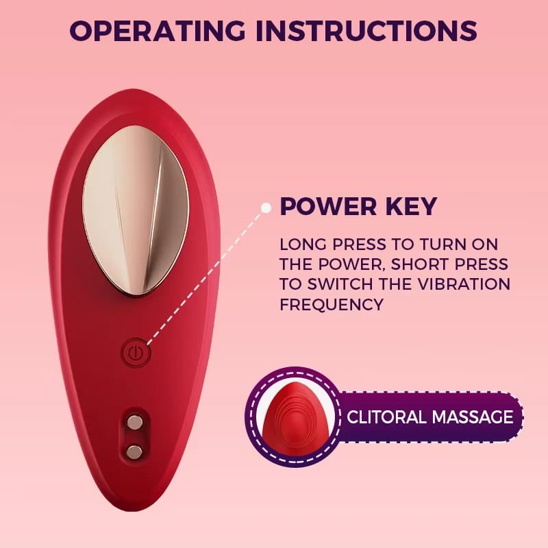 ORAN (App Control) G-Spot Magnetic Buckle Wearable Vibrator Women Adult Sex Toys X008 at 50% off! rupees ₹1,999 only