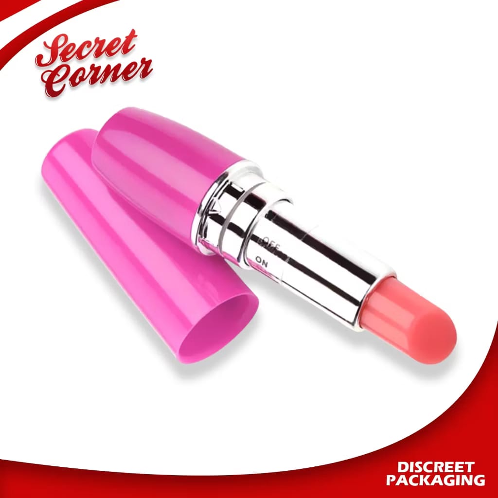 Secret Corner Mini Vibrating Lipstick – Discreet Sex Toy for Women