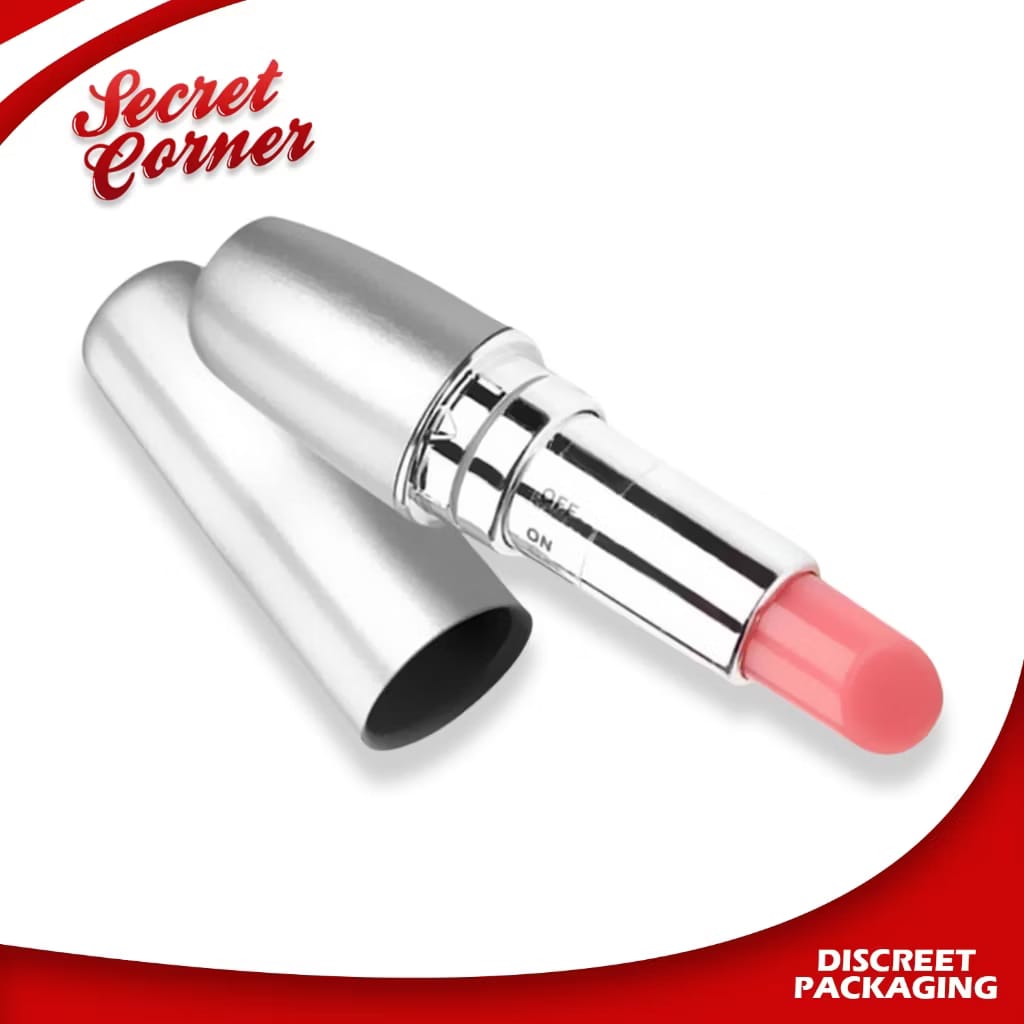 Secret Corner Mini Vibrating Lipstick – Discreet Sex Toy for Women