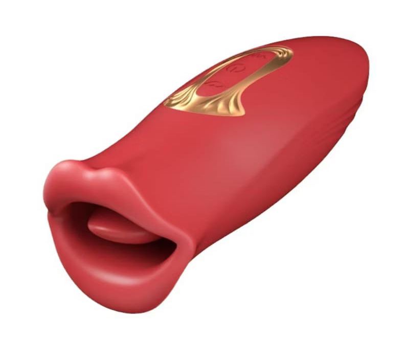 Tongue Shaped G-Spot Vibration Clit Tongue Licking Wireless Dildo Vibrator Adult Sex Toys for Women Orgasm
