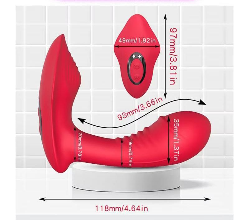 Wearable Vibrator For Woman Dildo Sex Toy G-Spot Waterproof Vibrator with APP Remote at 50% off! ₹1,500 only