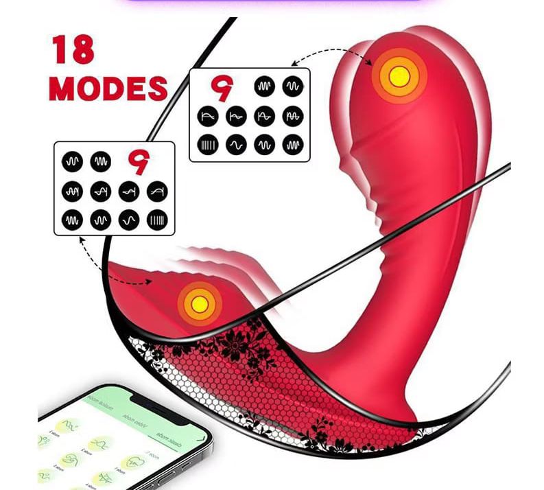 Wearable Vibrator For Woman Dildo Sex Toy G-Spot Waterproof Vibrator with APP Remote at 50% off! ₹1,500 only