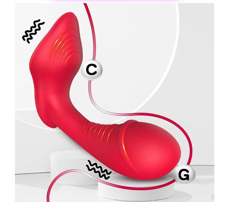 Wearable Vibrator For Woman Dildo Sex Toy G-Spot Waterproof Vibrator with APP Remote at 50% off! ₹1,500 only
