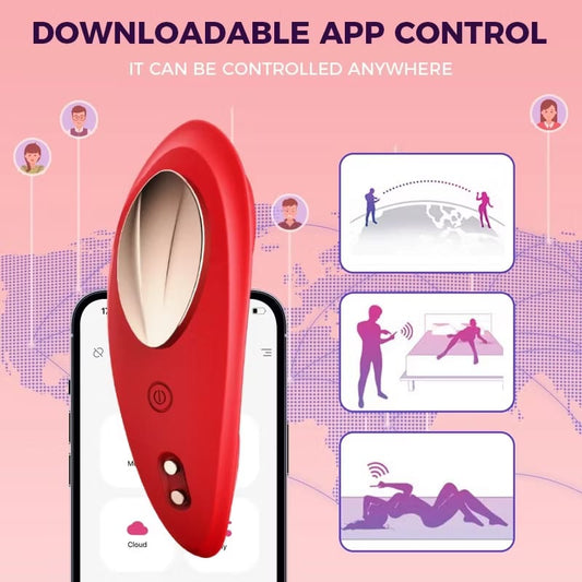 ORAN (App Control) G-Spot Magnetic Buckle Wearable Vibrator Women Adult Sex Toys X008 at 50% off! rupees ₹1,999 only