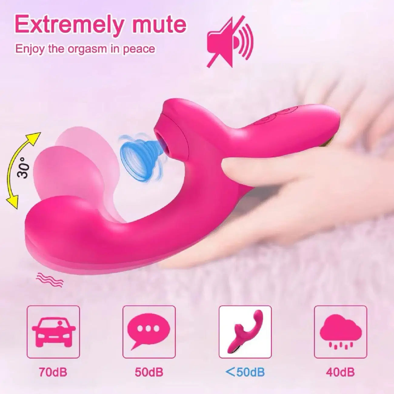 Satisfyer Vibrations Luxury Vibrator – Portable Manual Massager for Clitoral Stimulation