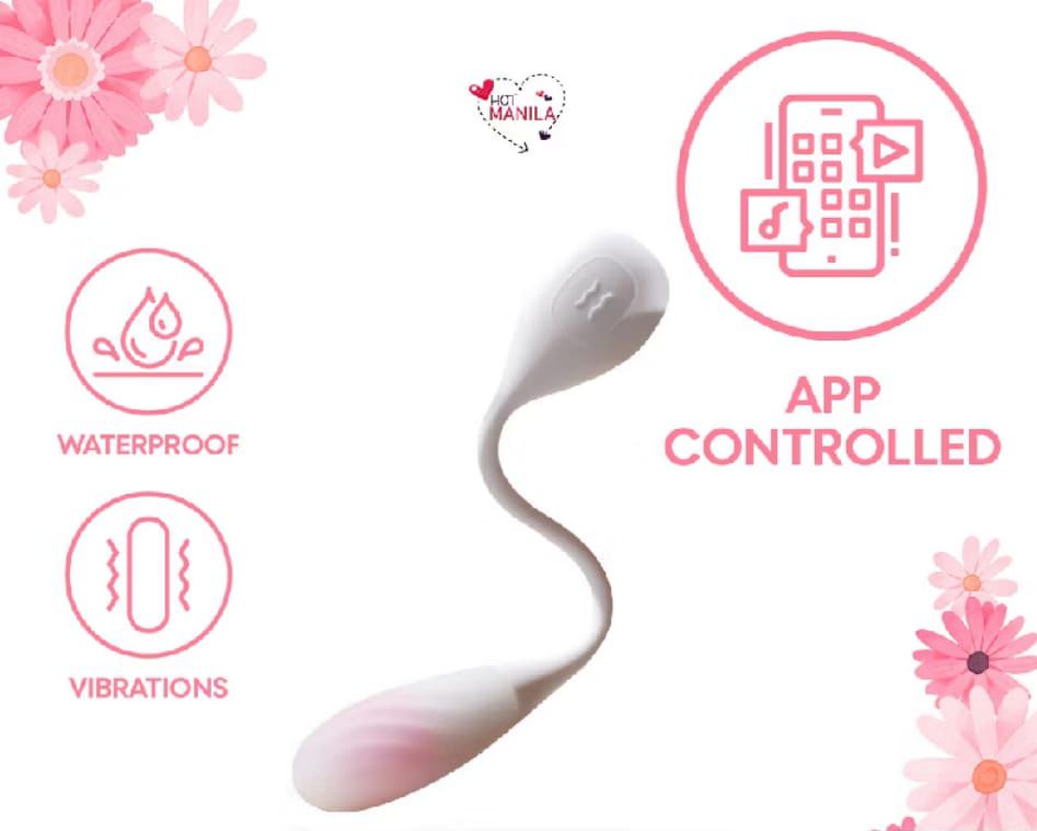 Topink App Controlled Dual Egg Vibrator Sextoy for Women at 50% off! ₹2,500 only