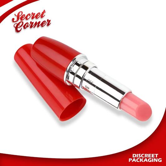 Secret Corner Mini Vibrating Lipstick – Discreet Sex Toy for Women
