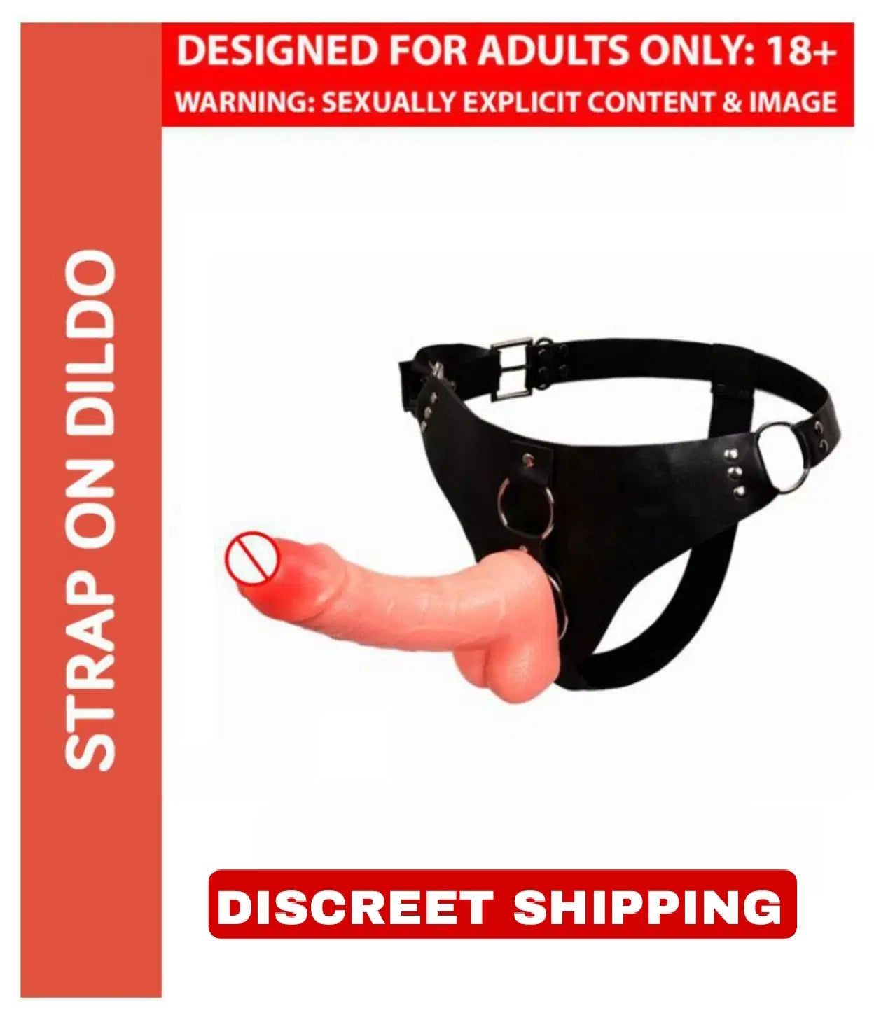 7 inch Big Hollow Strap On Dildo with Vibration and belt Female 7 inch Big Hollow Strap On Dildo with Vibration and belt Female Sex Toy
